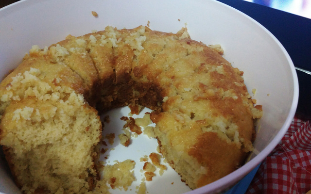 Bolo de laranja de verdade