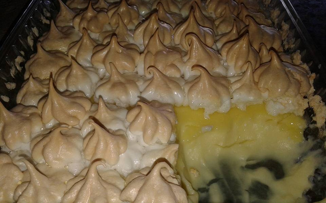 Manjar de ameixa preta em neve