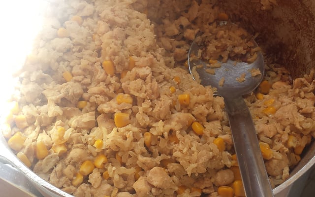 Galinhada fit (com arroz integral)