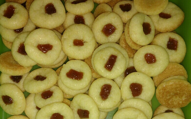 Biscoitos com Goiabada