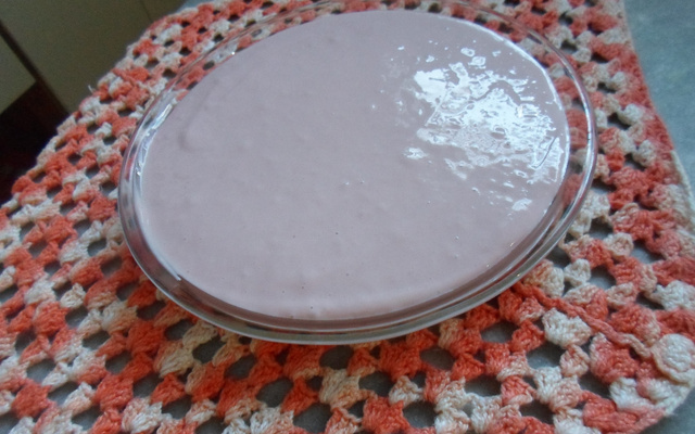 Sobremesa tipo Danoninho caseiro