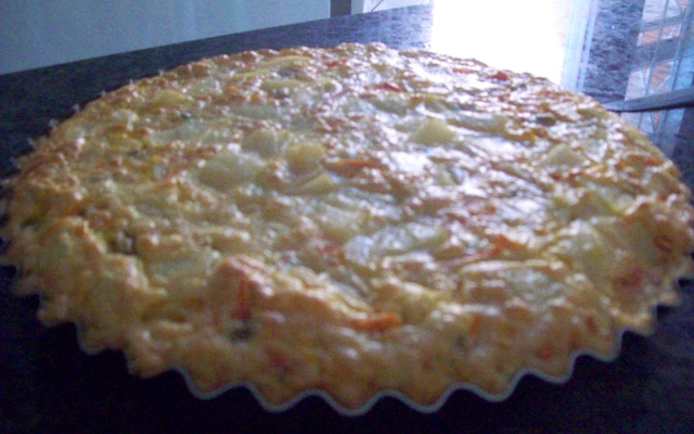 Torta de legumes - fácil