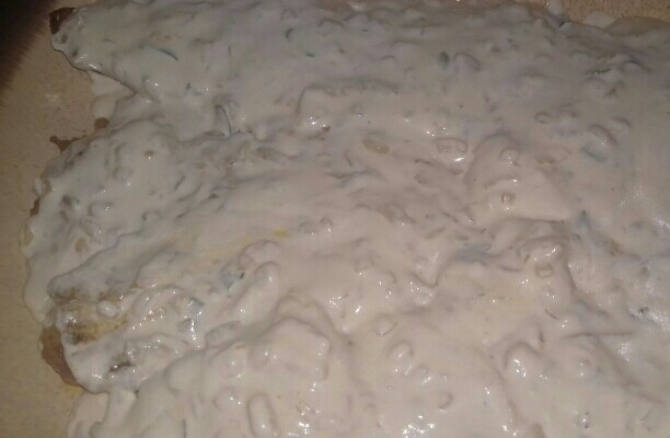 Filé de peito de frango com molho branco