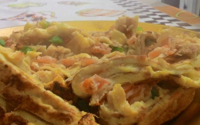 Omelete simples e gostoso