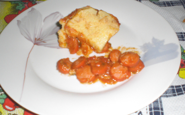 Cachorro quente ao forno