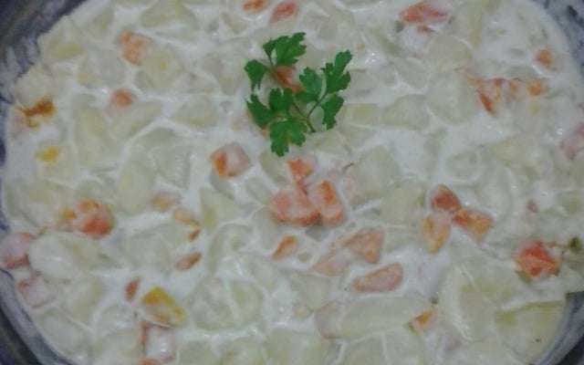 Maionese caseira sem ovo