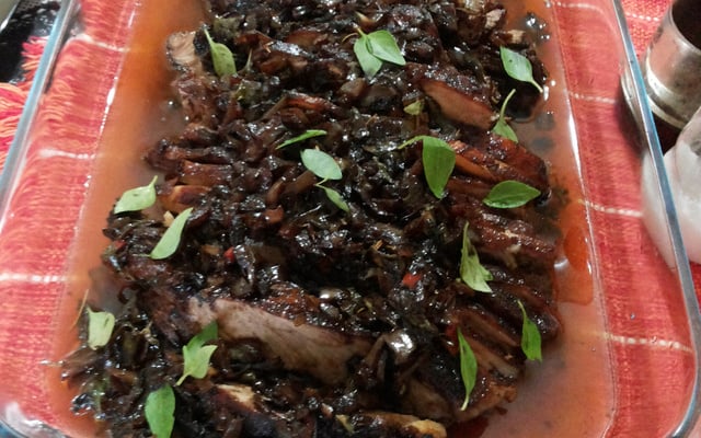 Fraldinha ao vinho e ervas