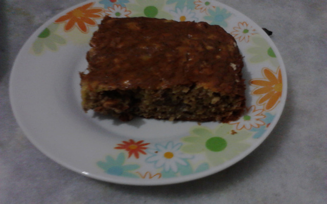 Bolo de banana fácil e rápido