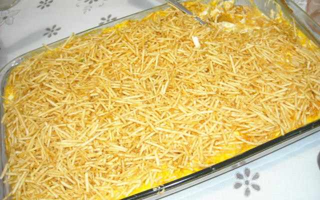 Frango com creme de leite e requeijão