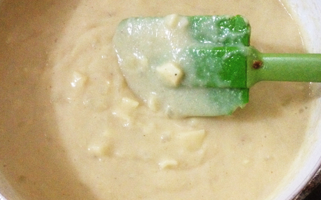 Sopa de palmito cremosa light