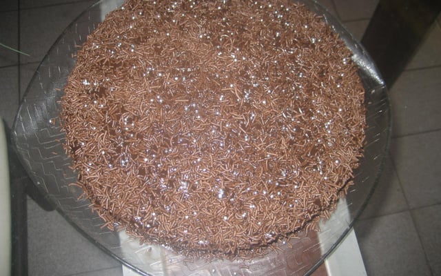 Bolo de chocolate econômico
