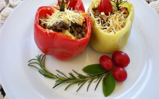 Pimentão recheado