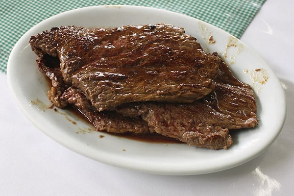 Tempero rápido para bife