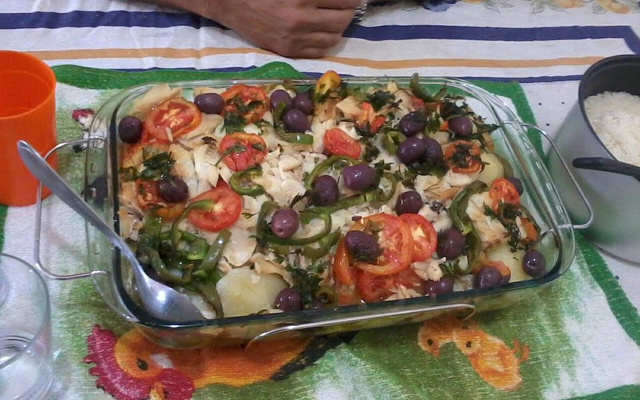 Bacalhoada à moda portuguesa