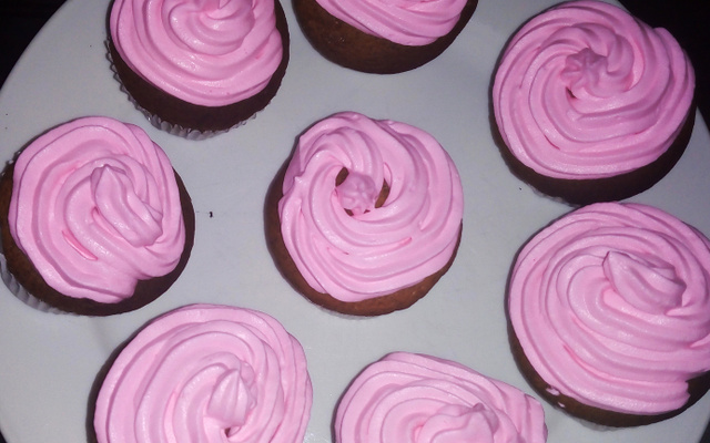 Cupcake de chocolate