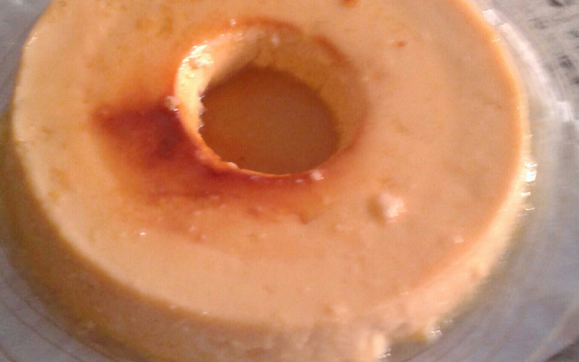 Pudim de leite ninho