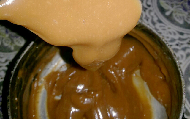 Creme de caramelo para coberturas e recheios