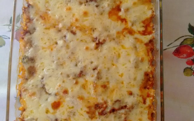 Almoço com sobras de carne