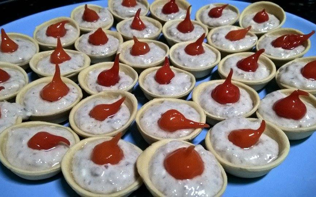 Panelinhas de atum e pimenta biquinho