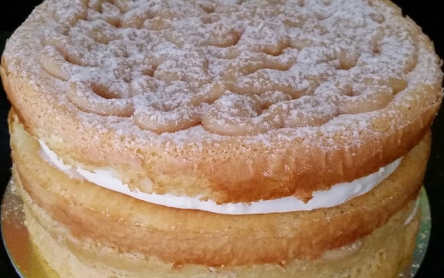 Bolo de leite em pó