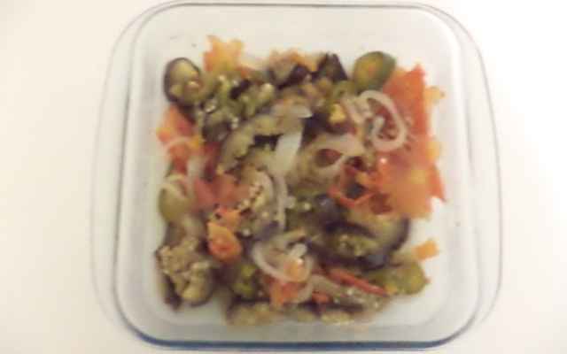 Salada de berinjela