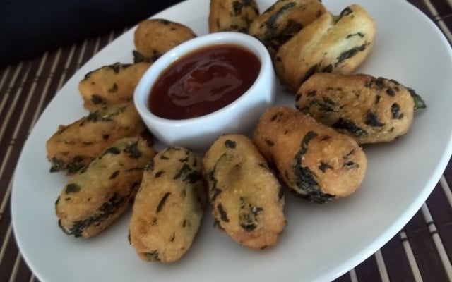 Croquete de espinafre