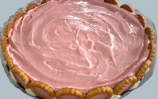 Torta de chocolate branco