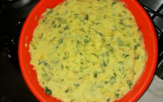 Purê de mandioquinha