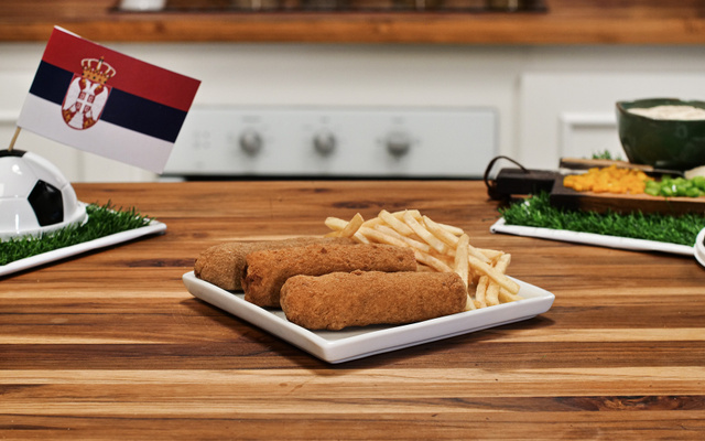 Rolinho Suíno (Karadjordje Schnitzel)