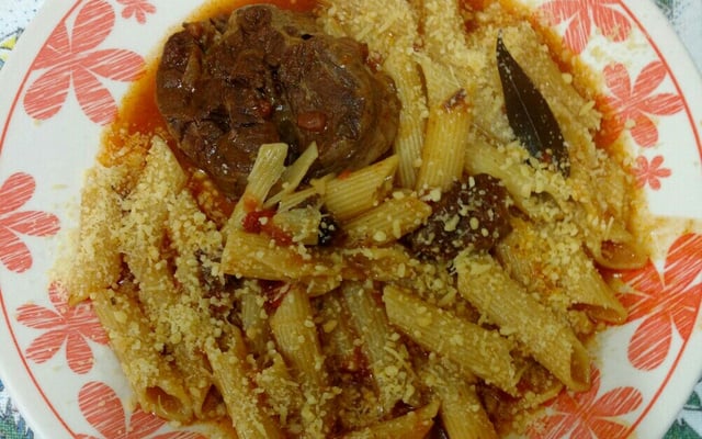 Macarrão com músculo