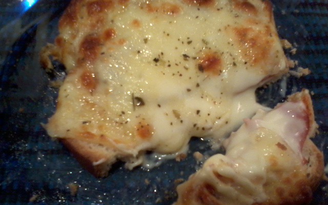 Sanduíche de forno rápido e cremoso