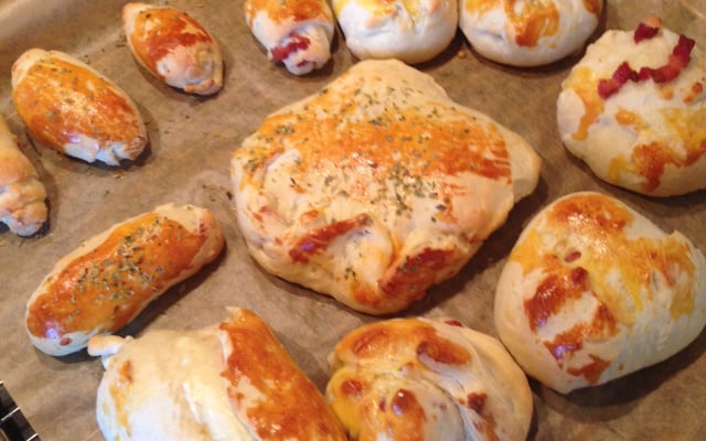 Massa básica de excelente qualidade para salgados assados