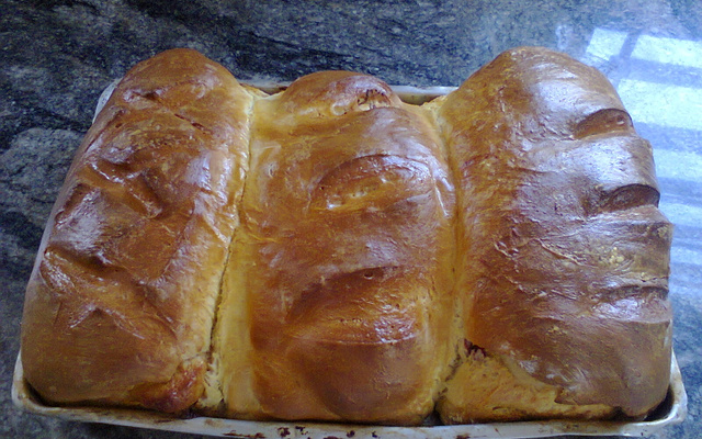 Pão caseiro básico