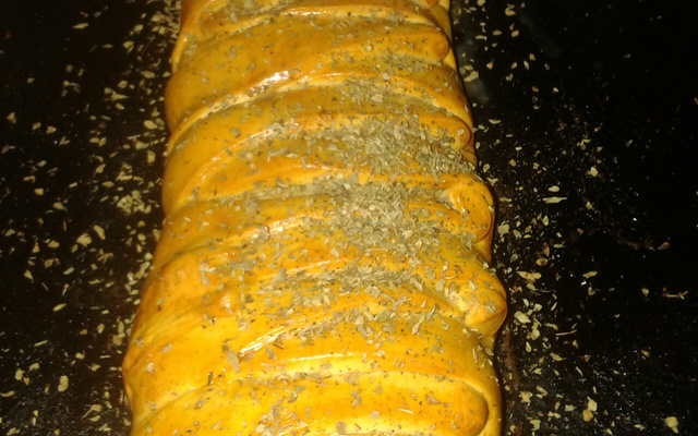 Bauru recheado de forno (receita para panificadora)