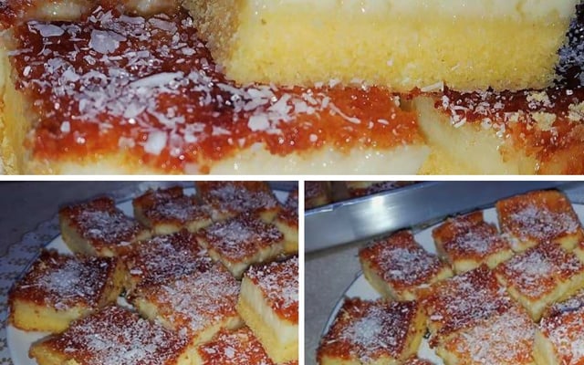 Bolo de fubá cremoso