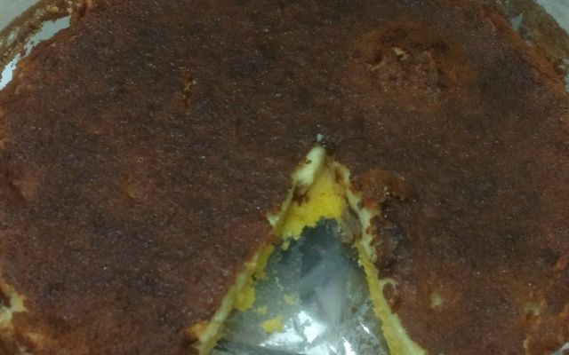 Bolo de fubá cremoso