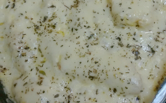 Bifes de frango ao molho especial (milho)