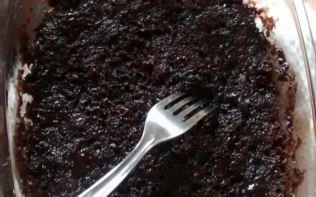 Bolo de caneca sem ovo