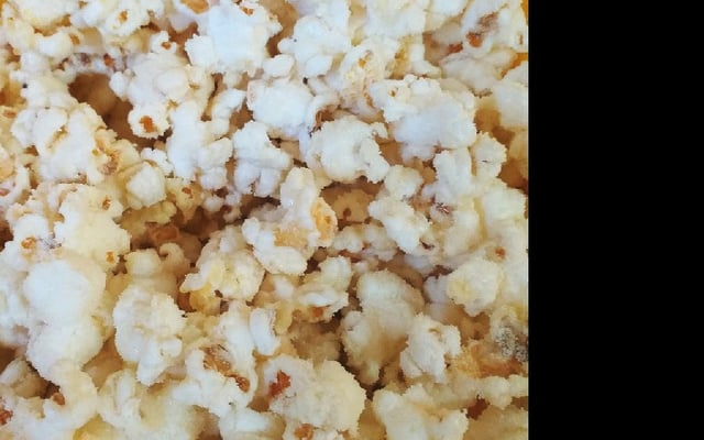 Pipoca de leite em pó sem queimar