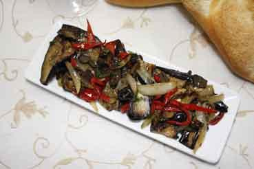 Salada de berinjela da Mamma