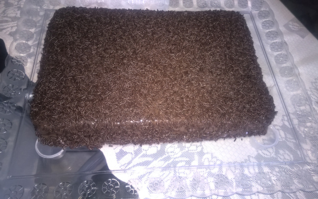 Bolo prestigio molhadinho