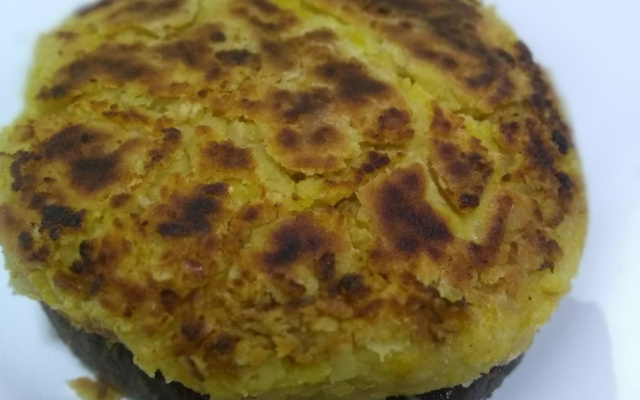 Hambúrguer de grão de bico