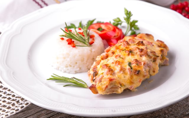 Filé de frango com mussarela