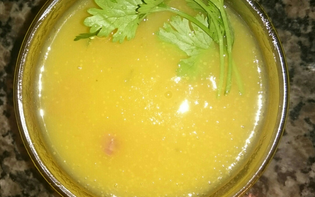 Sopa de batata e cenoura
