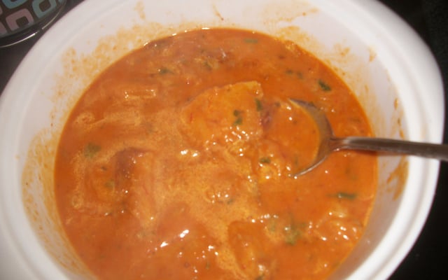 Filé de peixe com leite de coco fácil