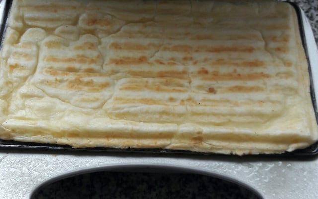 Pão de queijo de sanduicheira