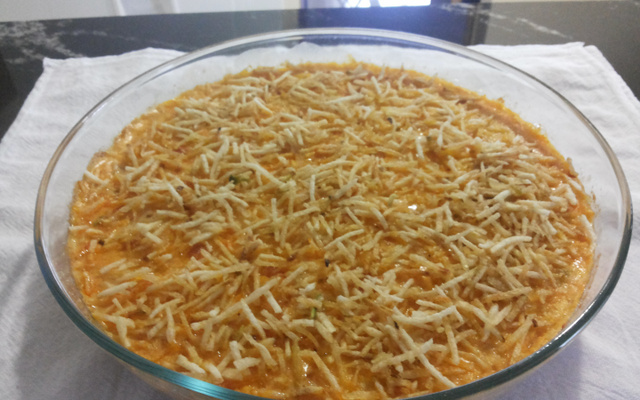 Peito de frango gratinado fácil