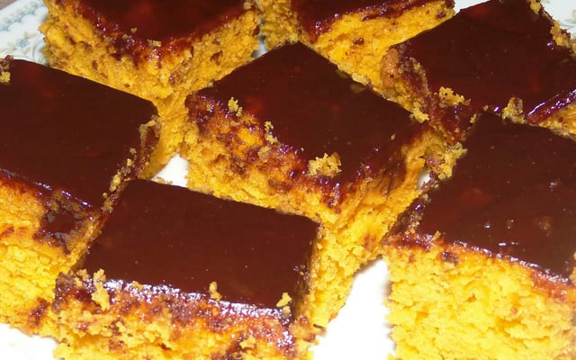 Bolo fácil de cenoura no liquidificador