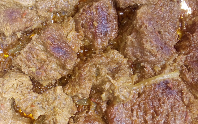 Carne assada na panela a moda mineira