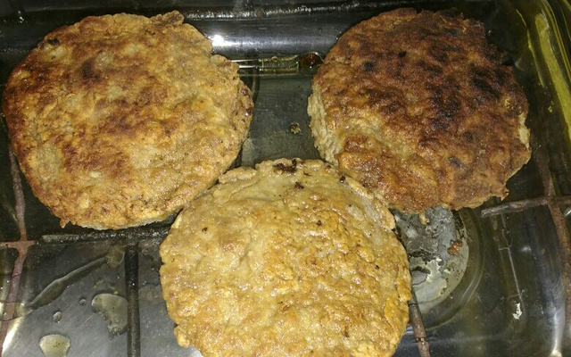 Hambúrguer de carne moída